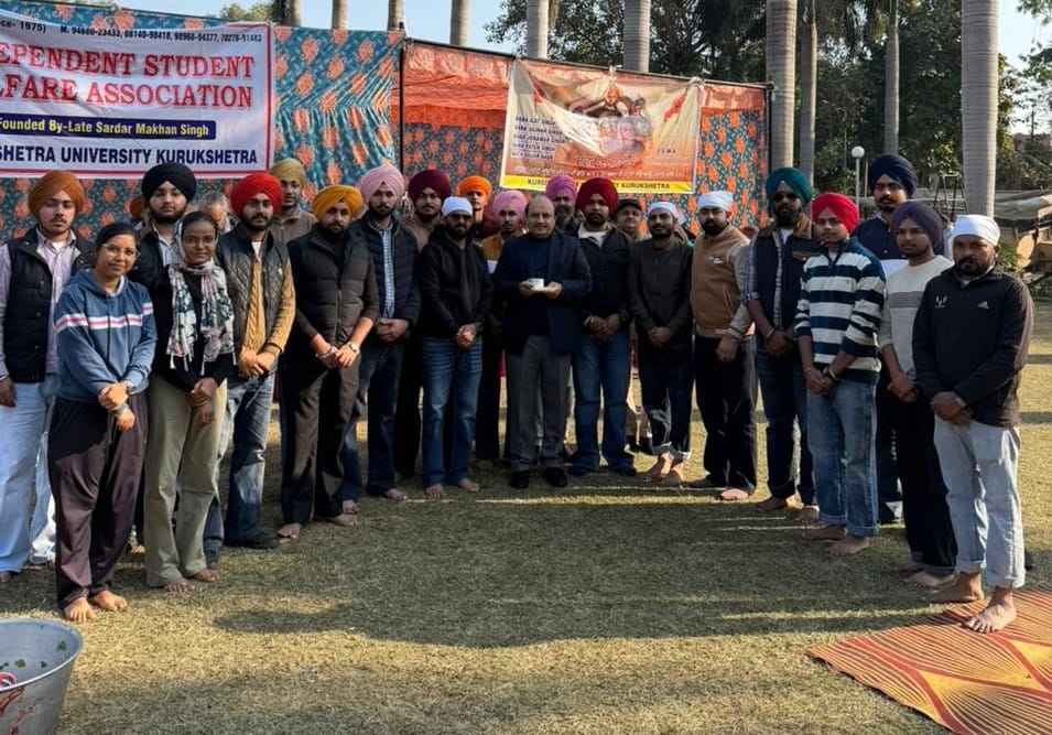 Tributes paid to the four Sahibzadas and Mata Gujri Ji at Kurukshetra University