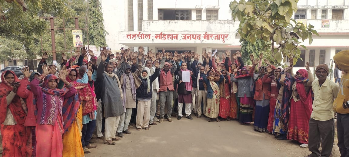 Angry villagers opened a front against the forest department after their homes were destroyed.