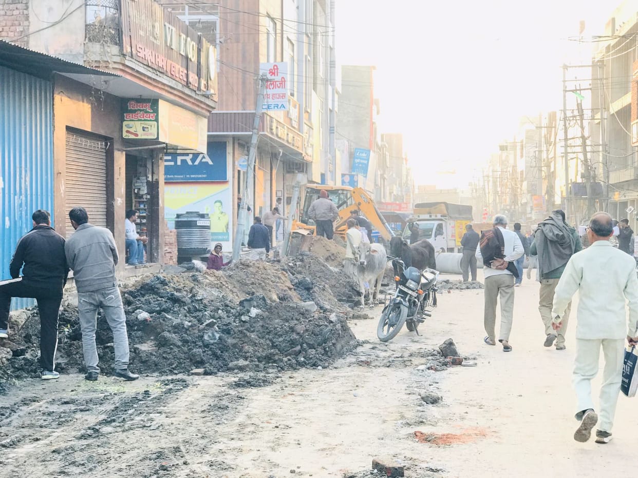 Hope for relief from waterlogging emerges...a 24-inch pipeline will be laid at a cost of 2.5 crore rupees.