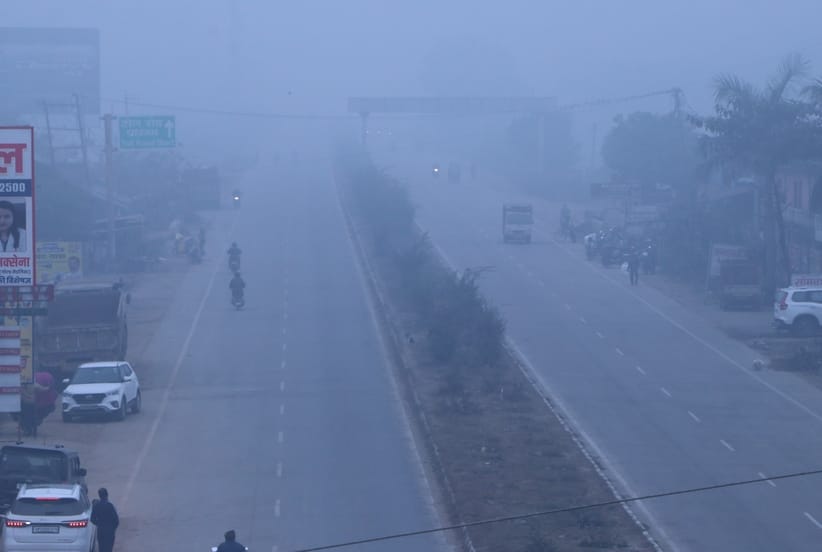 People troubled by dense blanket of fog, thaw and cold