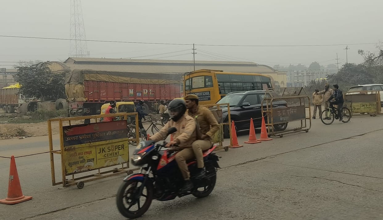 One way started from today for three days to get rid of traffic jam.