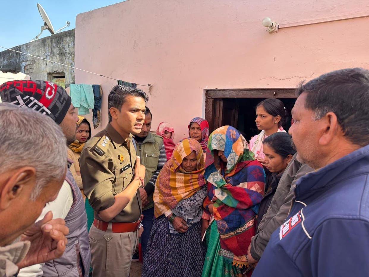Gave financial help to the family of Home Guard in condolence meeting