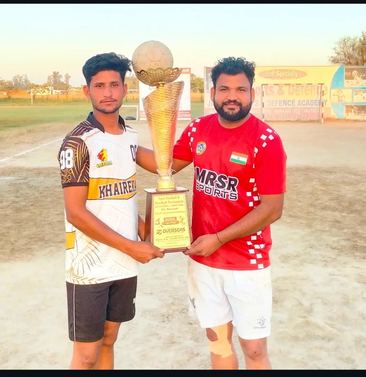 Sachin became an example of hard work and achieved a new milestone in handball.