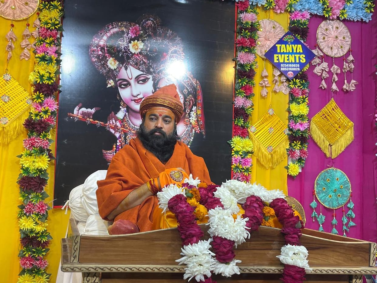 Bhagavata Purana is a means for the welfare of the living being: Swami Brahmanand