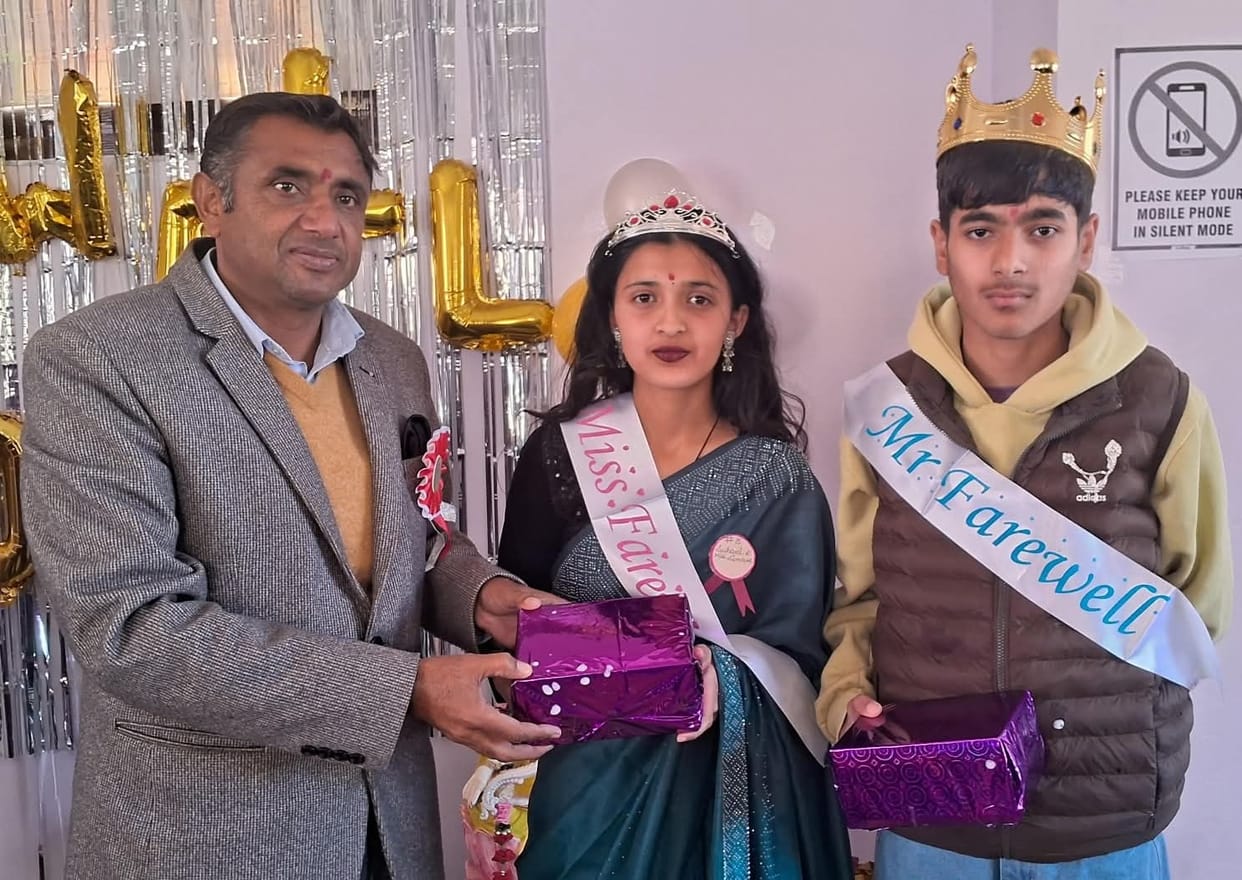 Kshitij Tanta became Mr. and Suhani became Miss Farewell