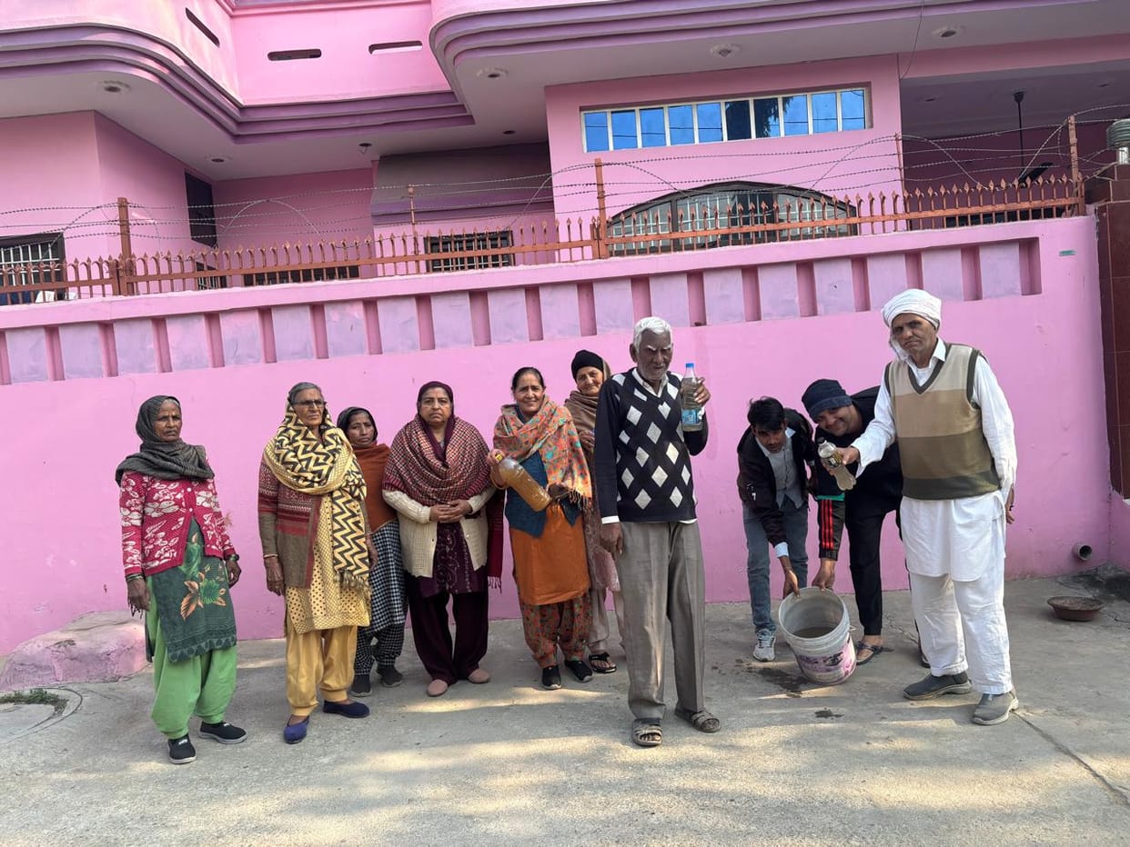 Contaminated water supply in KM Colony, residents angry