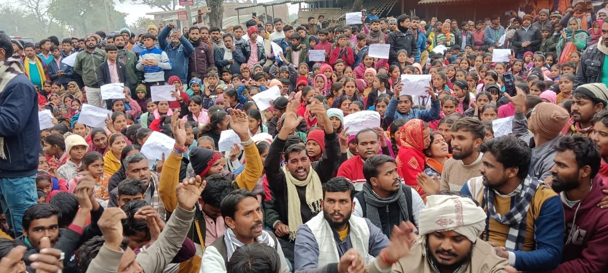 Outrage erupts over principal's death...road blocked for 5 hours.