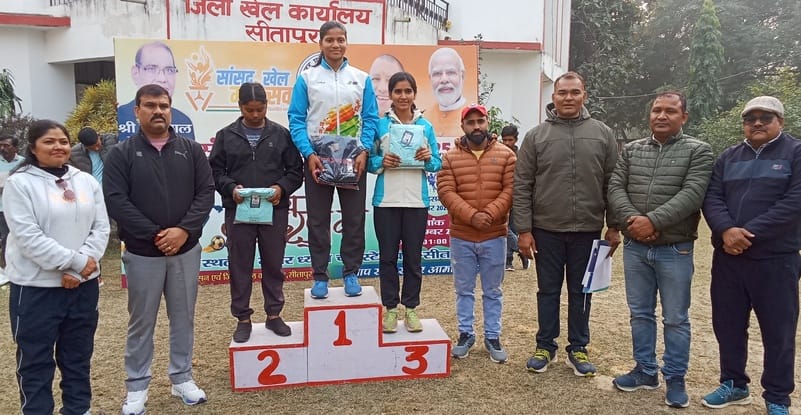 Jwar, Ashish, Priyanshi and Shivani top the sports festival