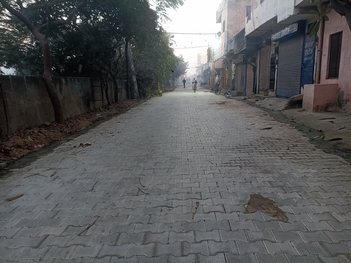 Kanheli Road's 1.34 crore-dollar improvement completed, bringing relief after 19 months.