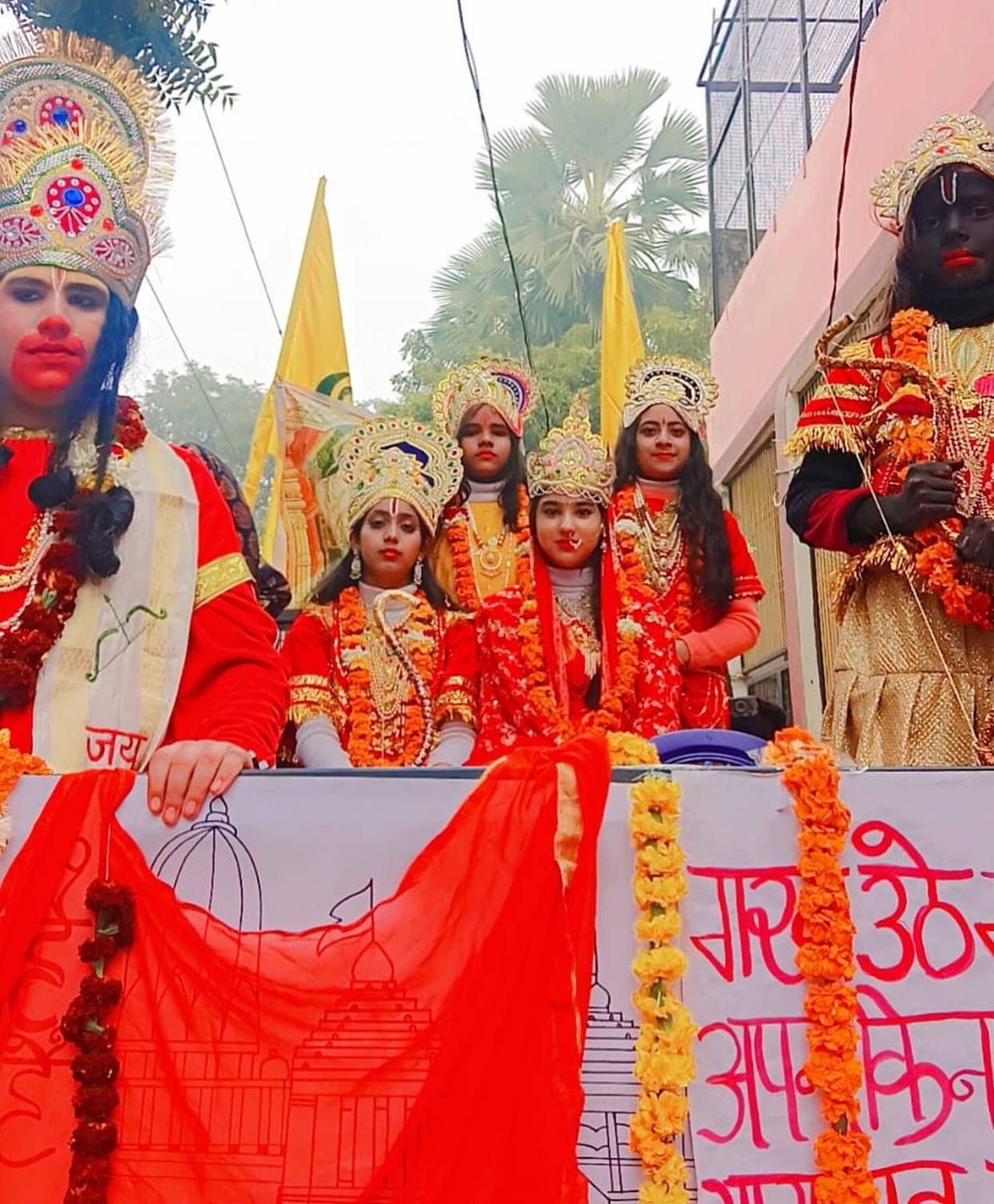 Procession taken out on the occasion of Prakash Parv of Guru Gobind Singh