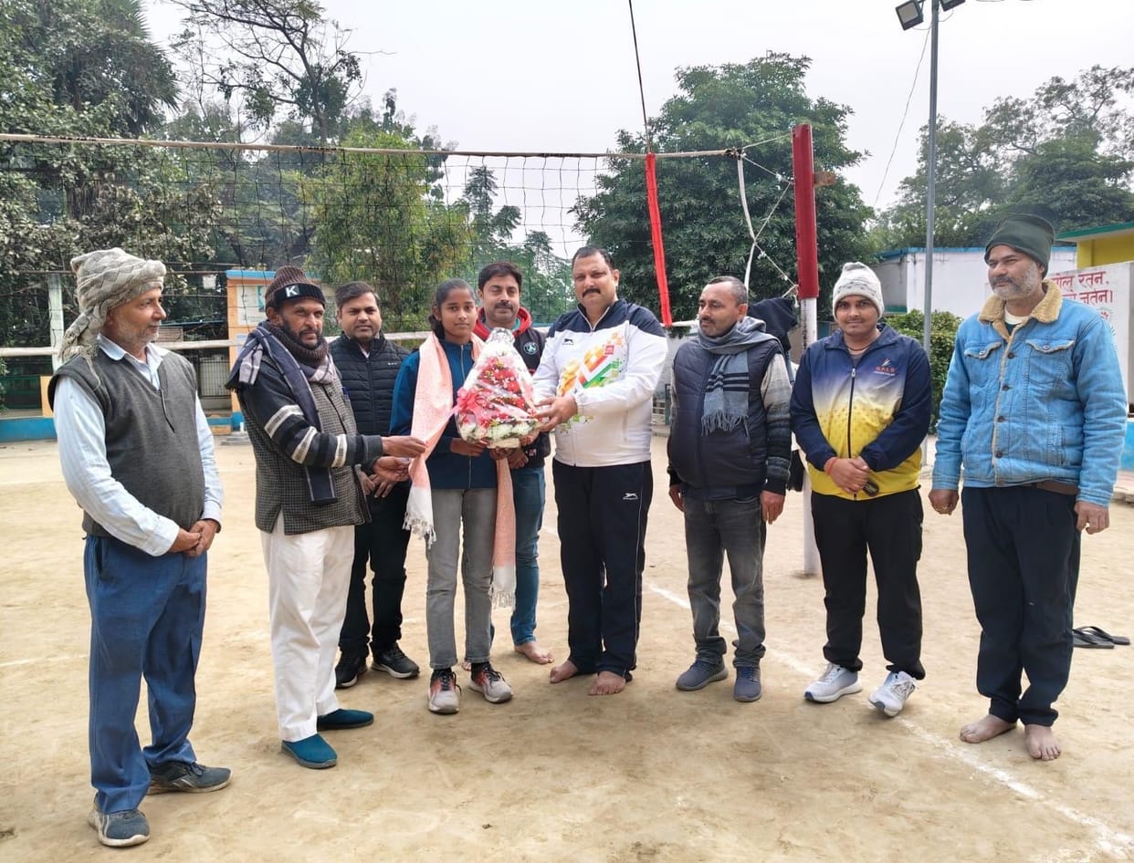 Rishika selected in UP volleyball team, Harsh