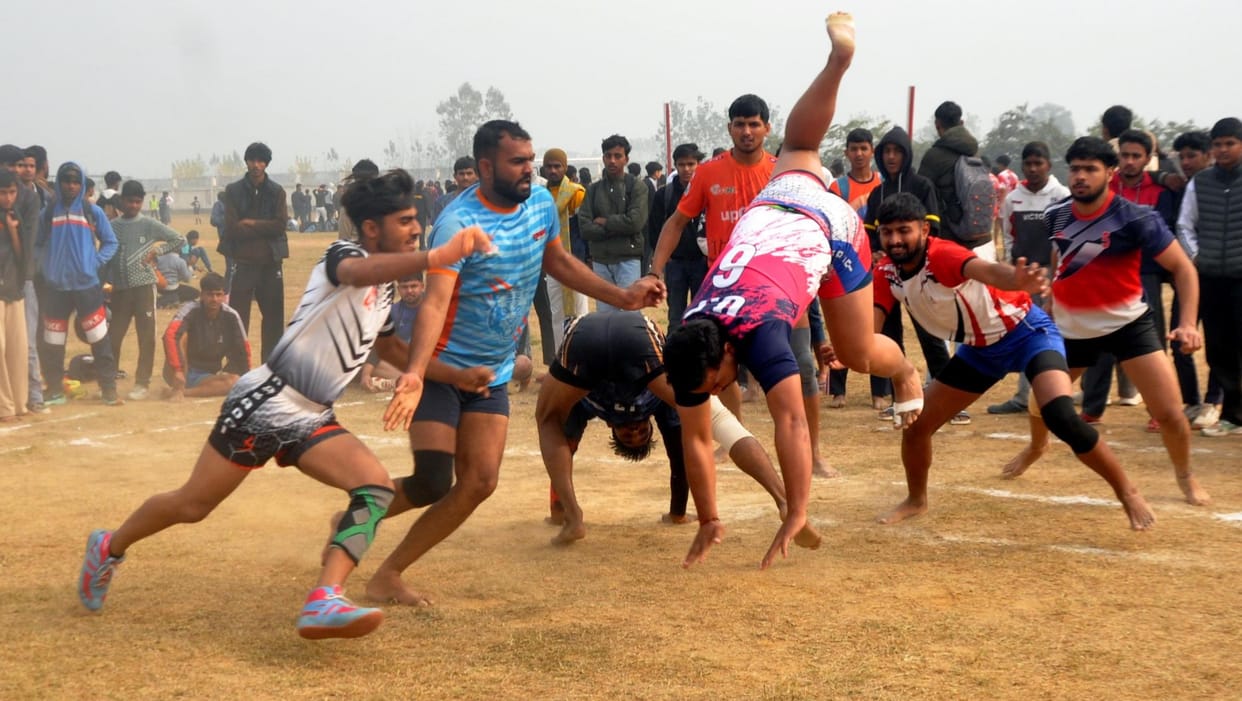 Hasanpur and Dhanaura emerged victorious in Kabaddi.