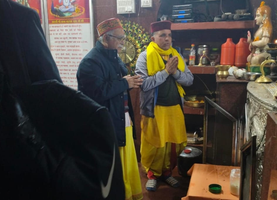 Justice Sanjay Karol took blessings of Baba Balak Nath
