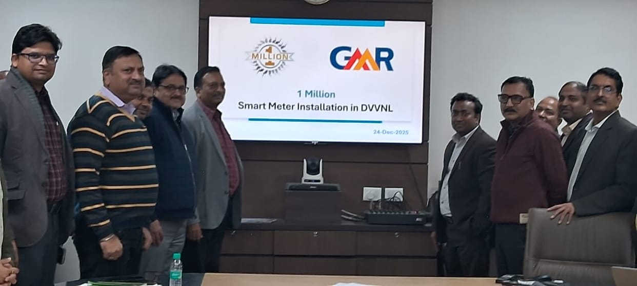 DVVNL installs over 10 lakh smart meters in 8 districts