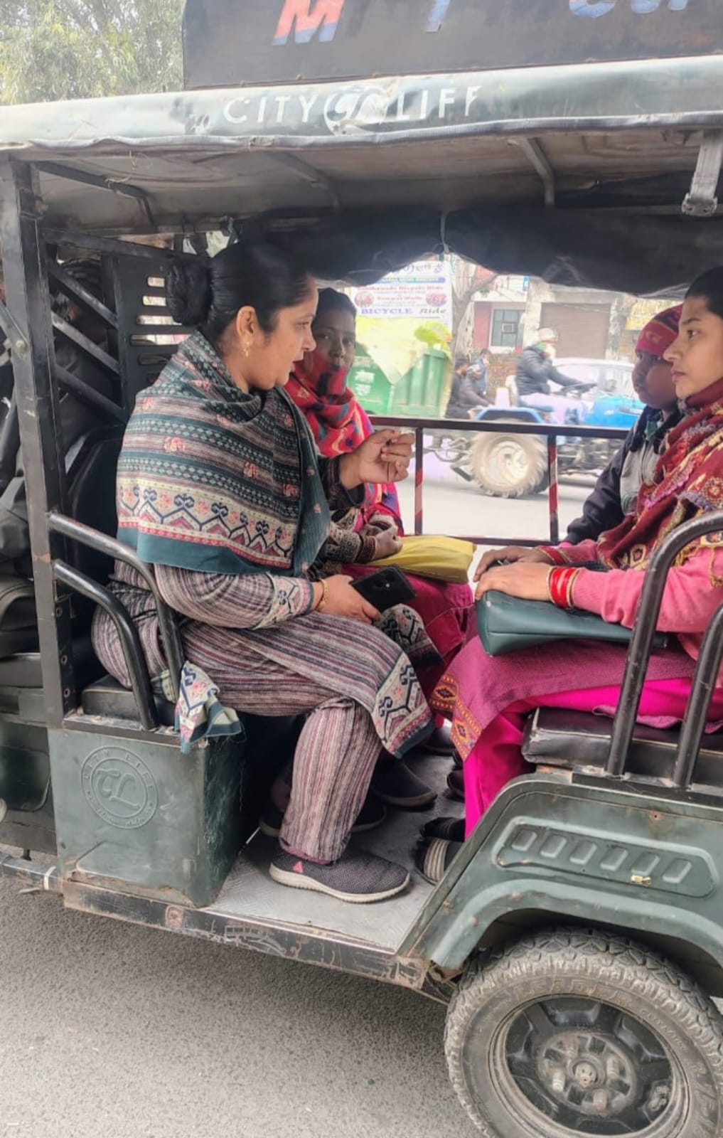 Women were informed about the trip monitoring service