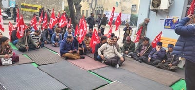 Ambulance services stalled due to strike in Bilaspur