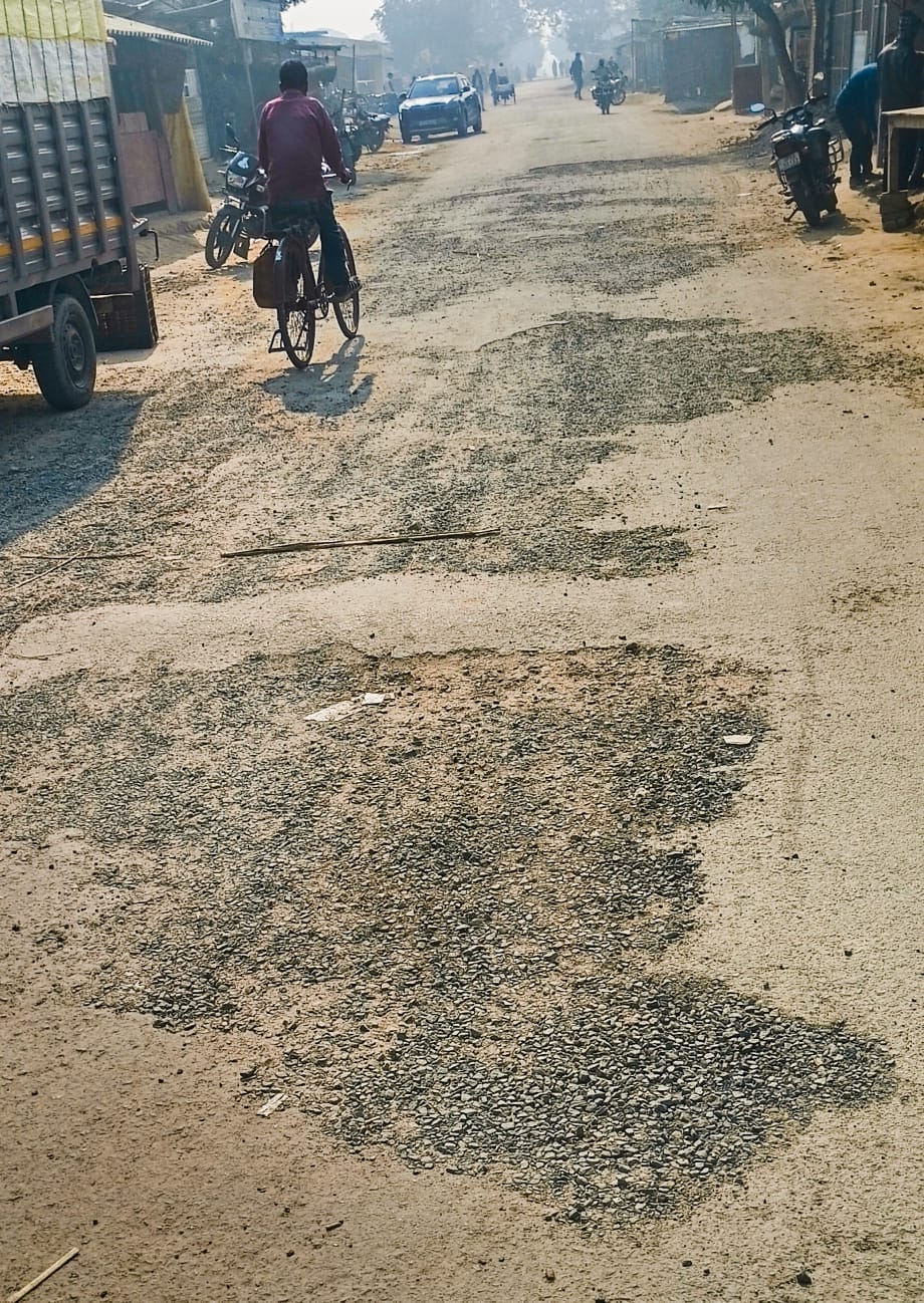 The approach roads to the bridge collapsed within a year.