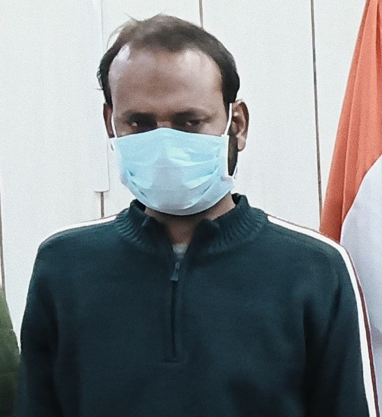 Self-made meat sales license, accused arrested