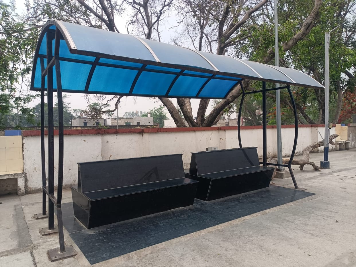 Khalilabad railway station has been transformed, equipped with modern facilities.