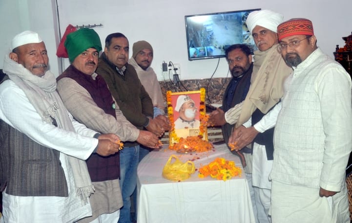 Maharaja Surajmal's martyrdom day was celebrated with devotion and respect.
