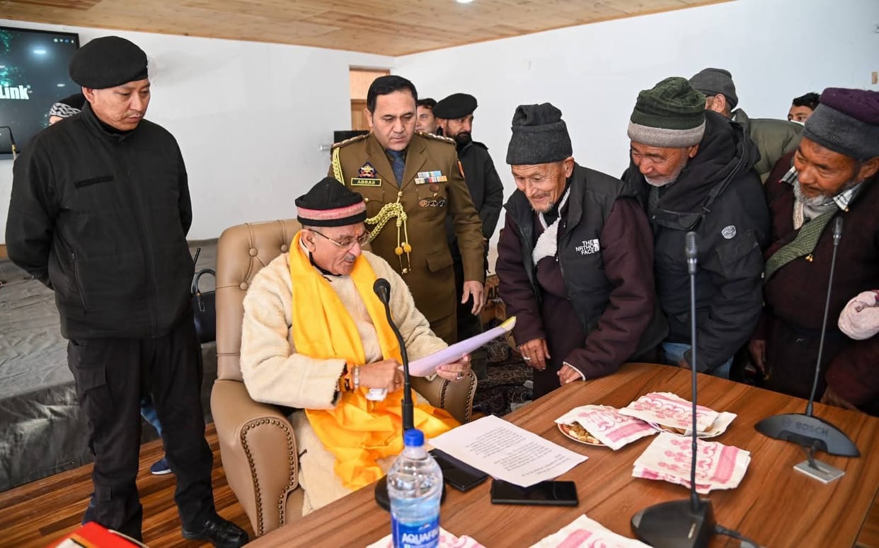 Kargil, LG Kavinder Gupta, Camp Organised