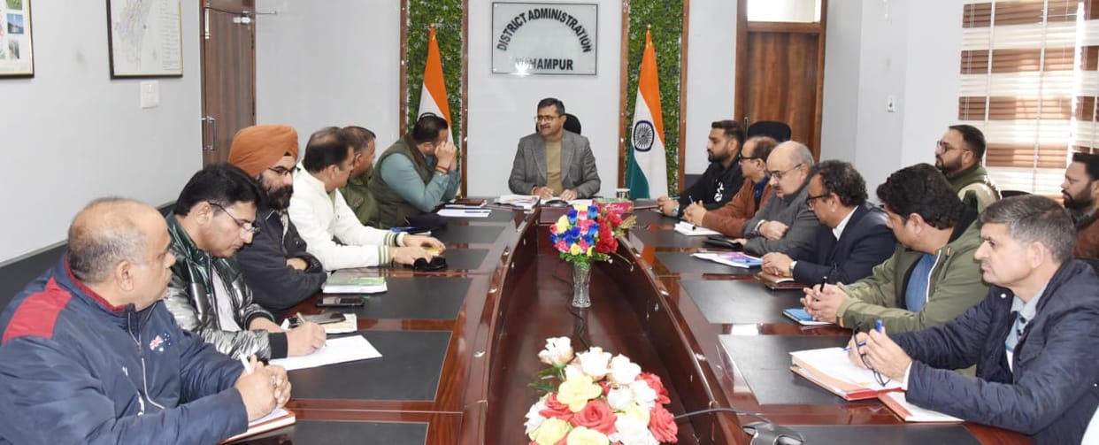 udhampur news, meeting on snowfall