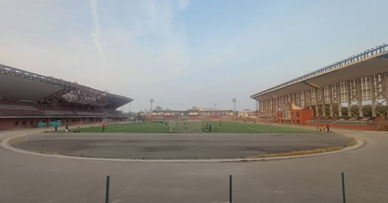 1.10 crore rupees will improve the appearance of six Rajiv Gandhi sports stadiums.