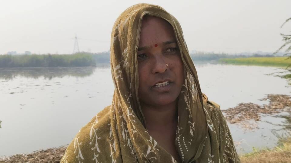Hindon water entered the fields, 300 bighas of crops submerged