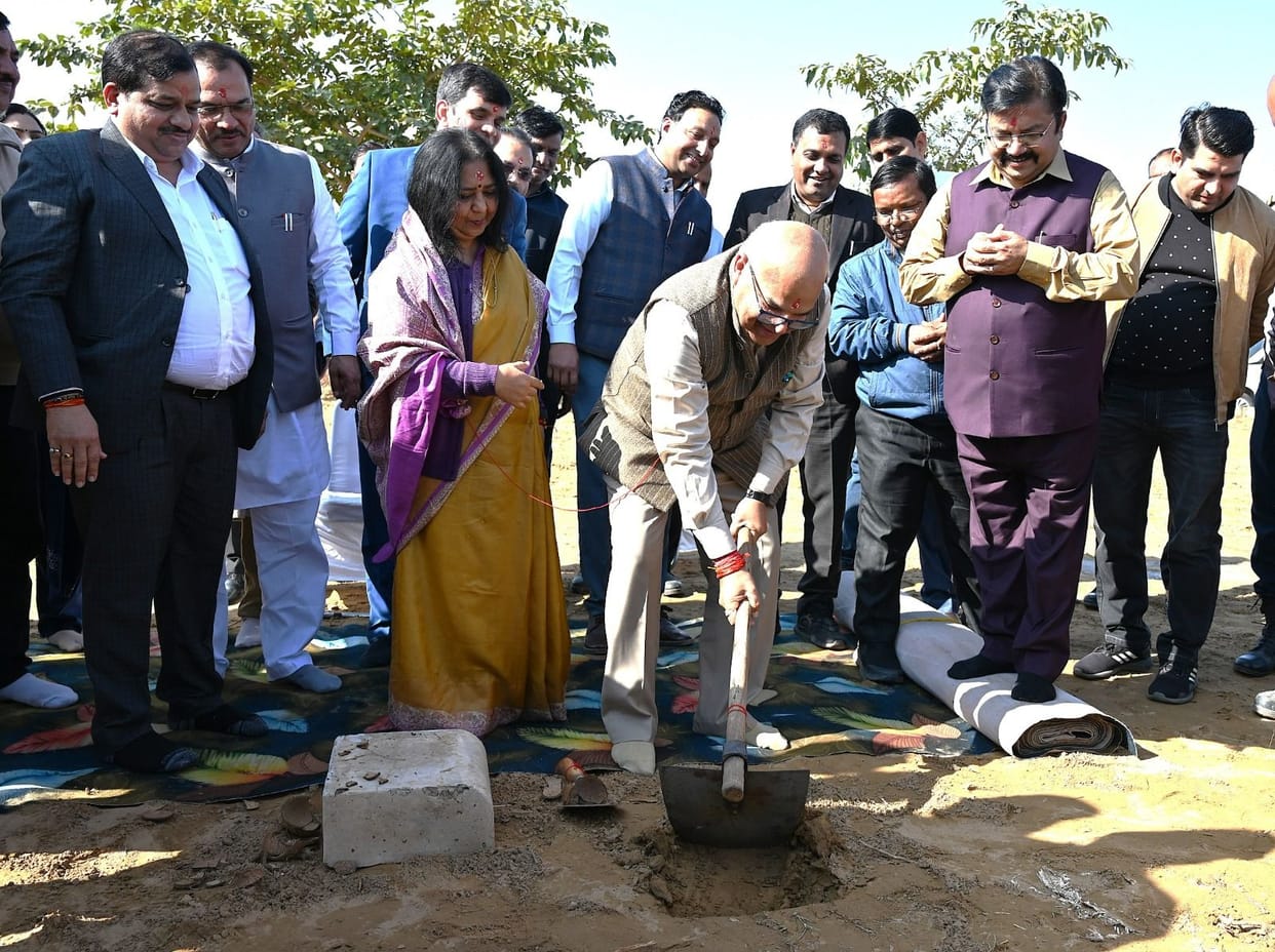Hakenvi... In the new year, an engineering and technology block and two women's hostels will be built.