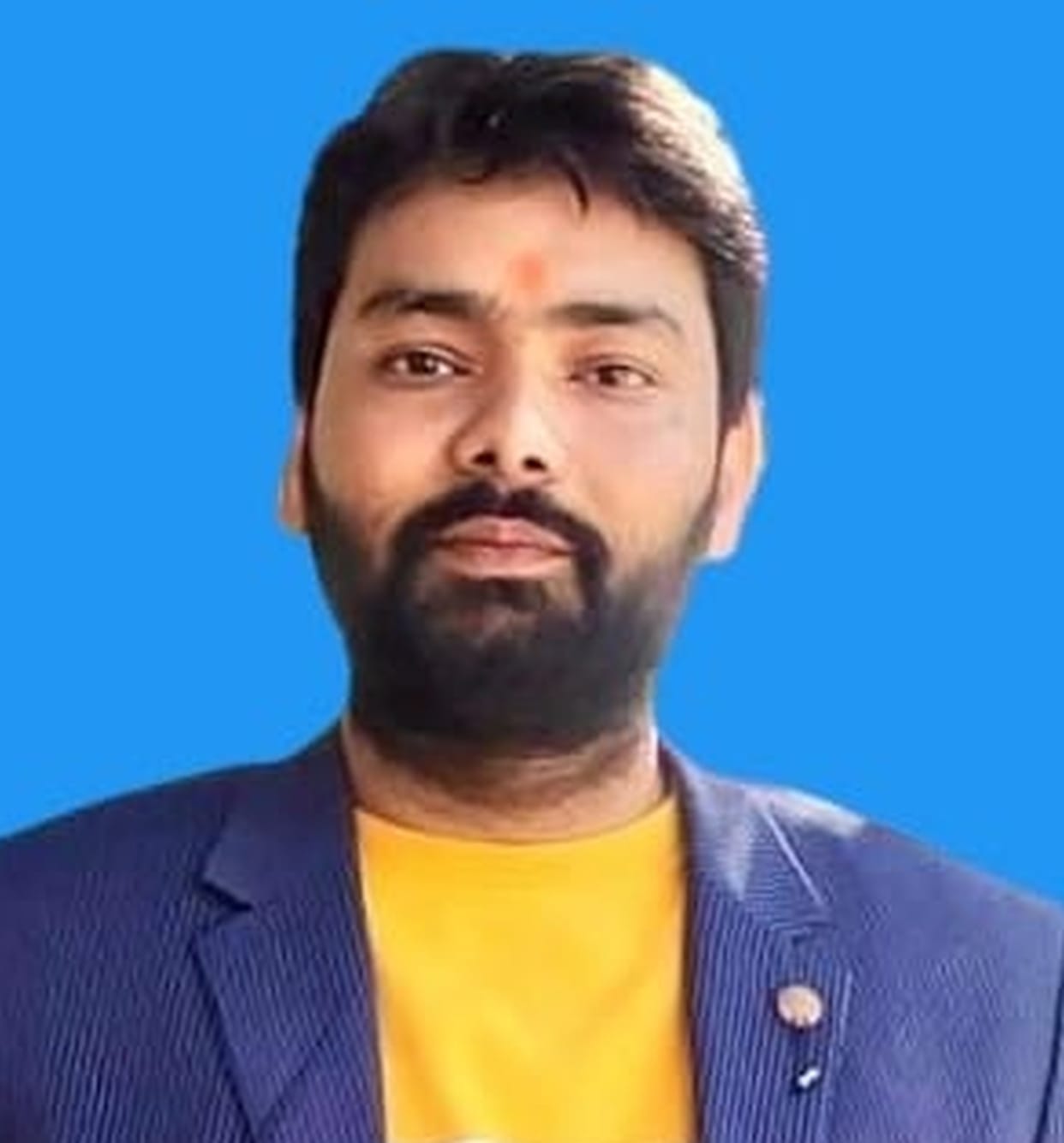 Gaurav became the district president of Lok Janshakti Party