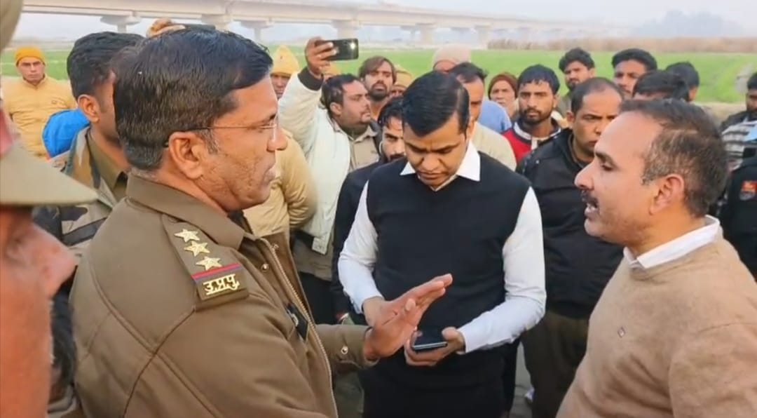 Officers from both states are adamant about marking the Haryana-UP border.