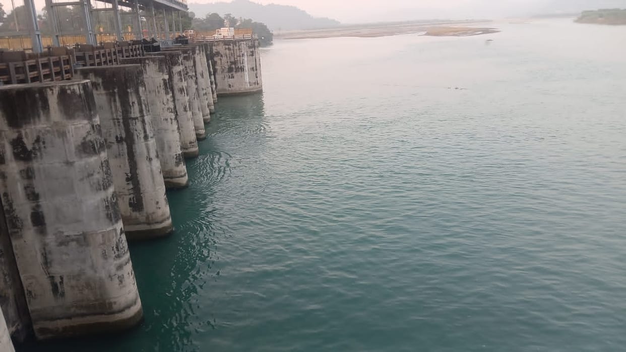 Water crisis at Hathini Kund barrage