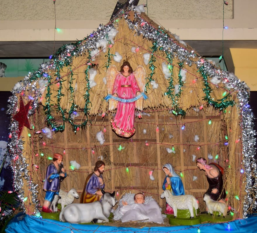 The arrival of Lord Jesus was welcomed, waves of enthusiasm arose among the followers.
