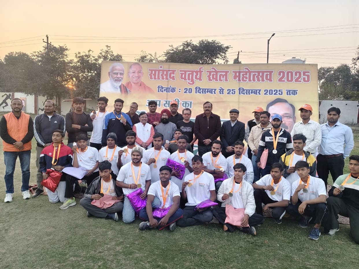 Shubh Cricket Club emerged as the champion in the MP Cricket Tournament.