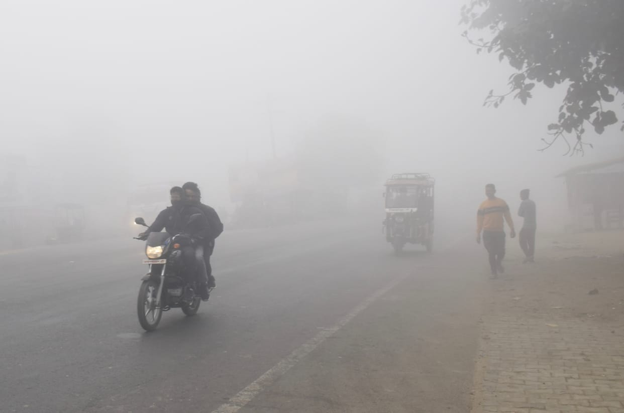 Friday night in Kheri was the coldest in the division