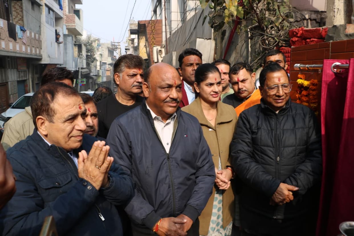 A concrete road and sewerage system will be laid from Thathera Bazaar to Kila Chowk at a cost of Rs 88.31 lakh.