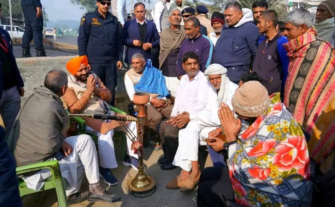 Chief Minister Nayab Singh Saini was seen in a traditional style in Intal Kalan.