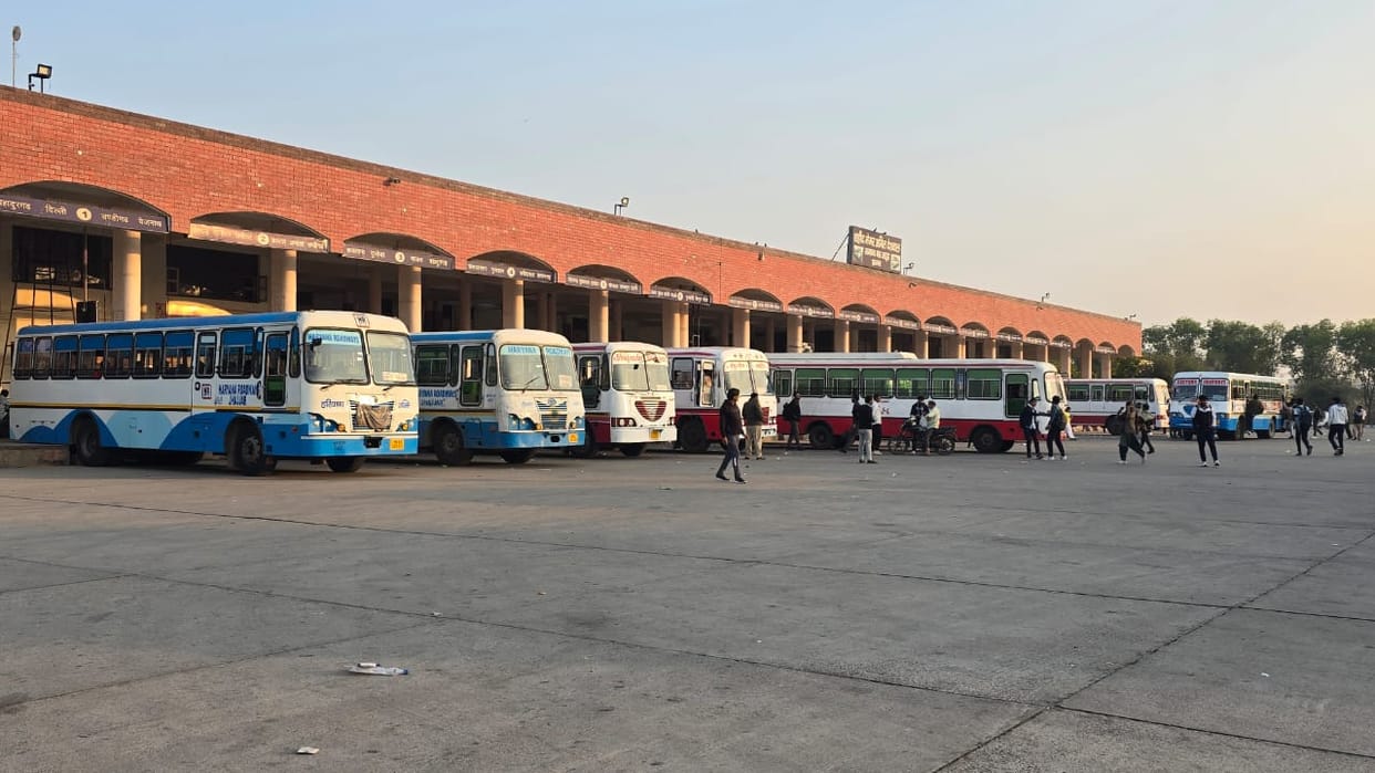 The Badli bus terminal is expected to be ready in 2026.