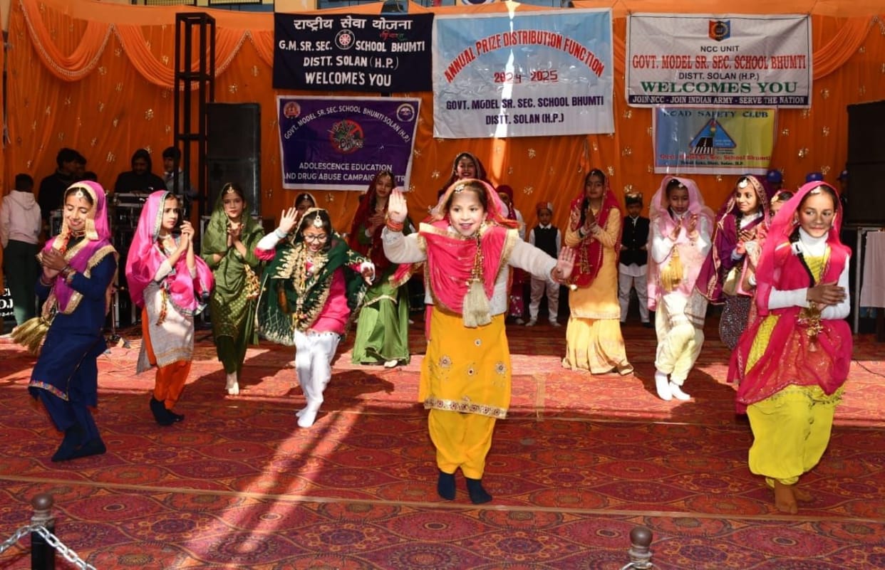 Meritorious students of 10 cluster schools including Bhumati School were honored.