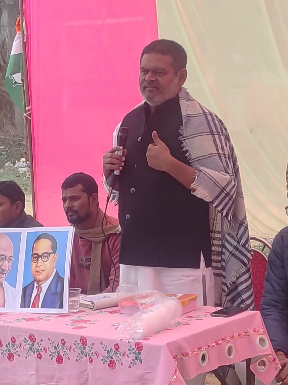 The Congress party called the move to end MNREGA a conspiracy by the central government.