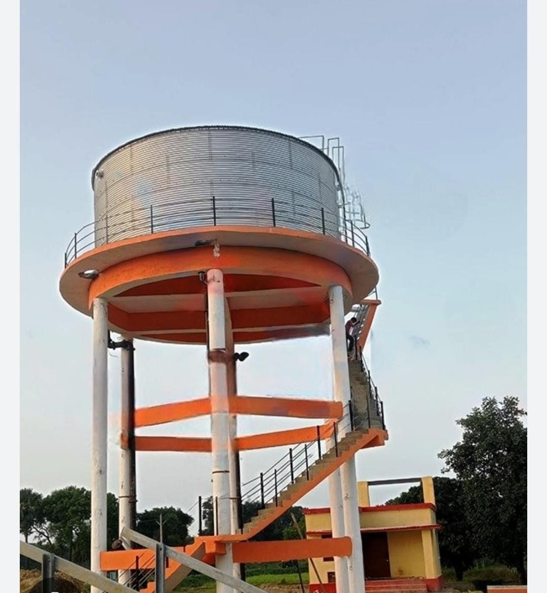mainpuri news water tank