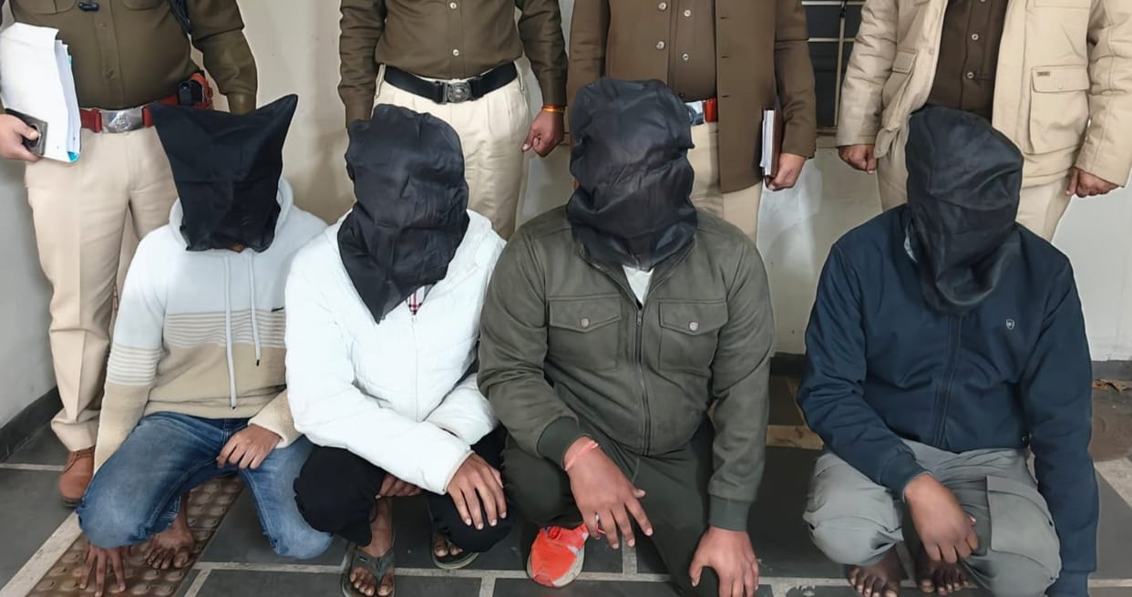 In the Rs 39 lakh robbery on the KMP expressway, the nephew turned out to be the mastermind; 4 arrested.