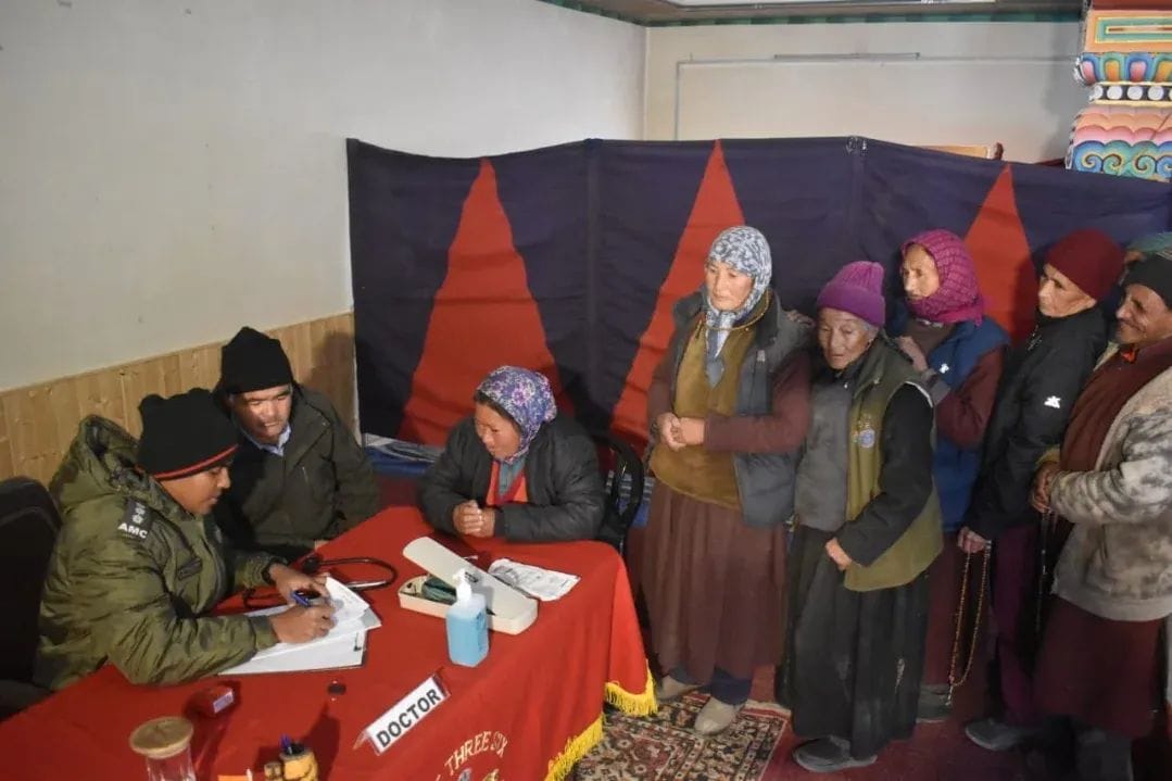 Leh, Medical Camp, Army Organised, Hemis Khukpachan