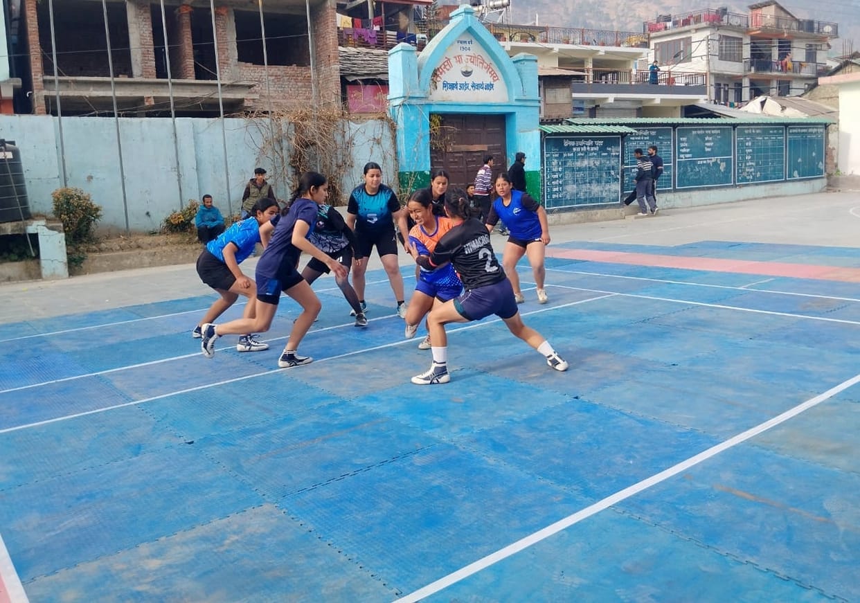 Players show enthusiasm in trials for Kabaddi team