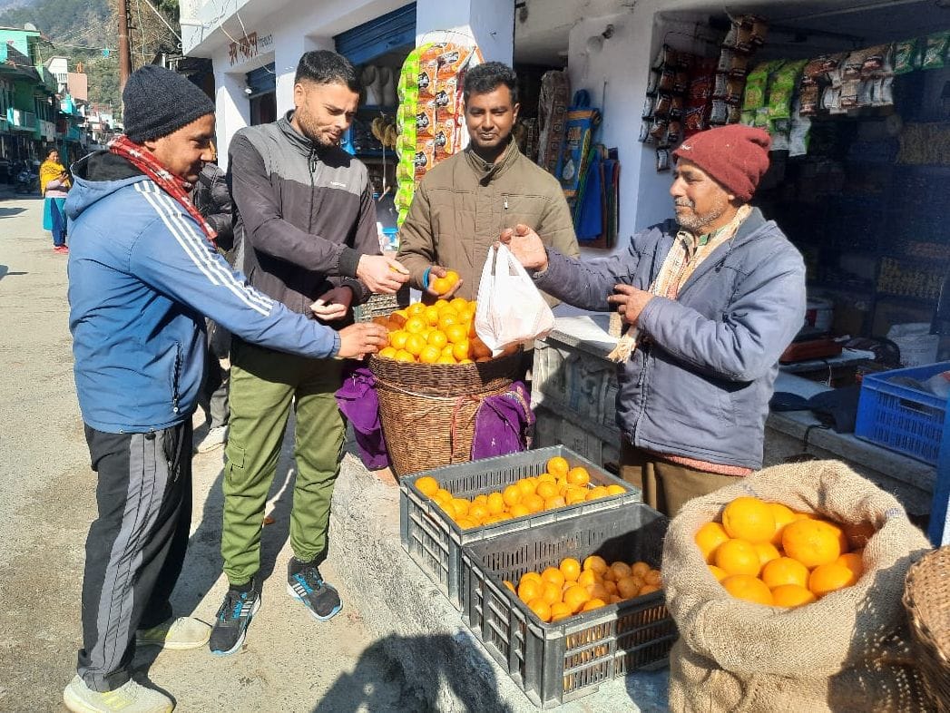 Oranges from Bageshwar are adding sweetness to Pithoragarh.