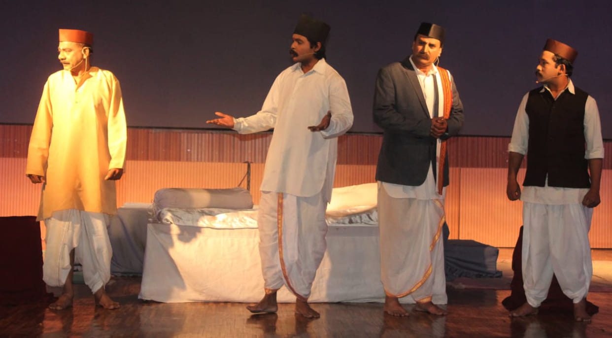 The 100-year journey of the RSS was introduced through a drama.