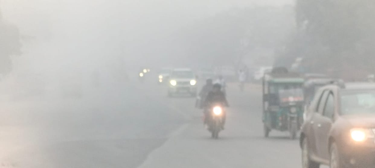 The sun did not shine all day, and there will be no relief from fog for two days.