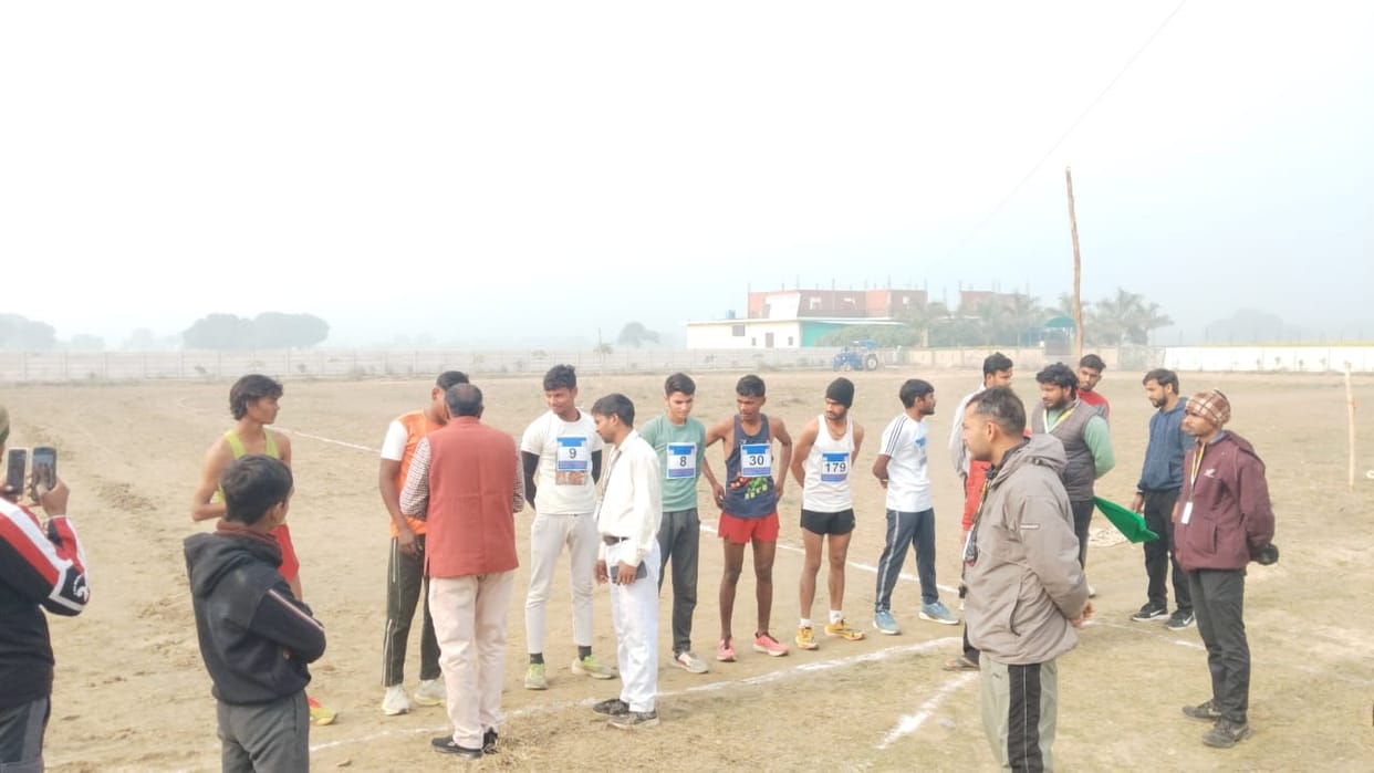 Selection of athletes for state level cross country