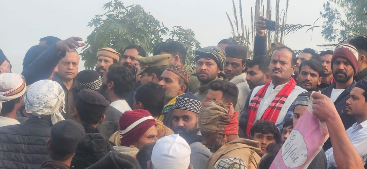 After protests from Hindu organizations, the body was buried at another location.