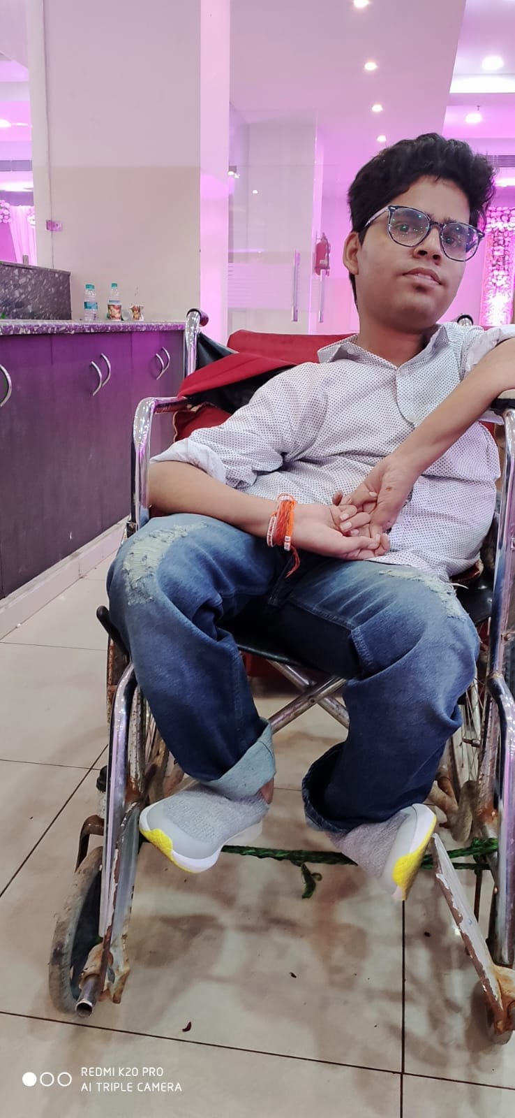 The ultimate test of a disabled person's dreams: the center was set up 300 km away.
